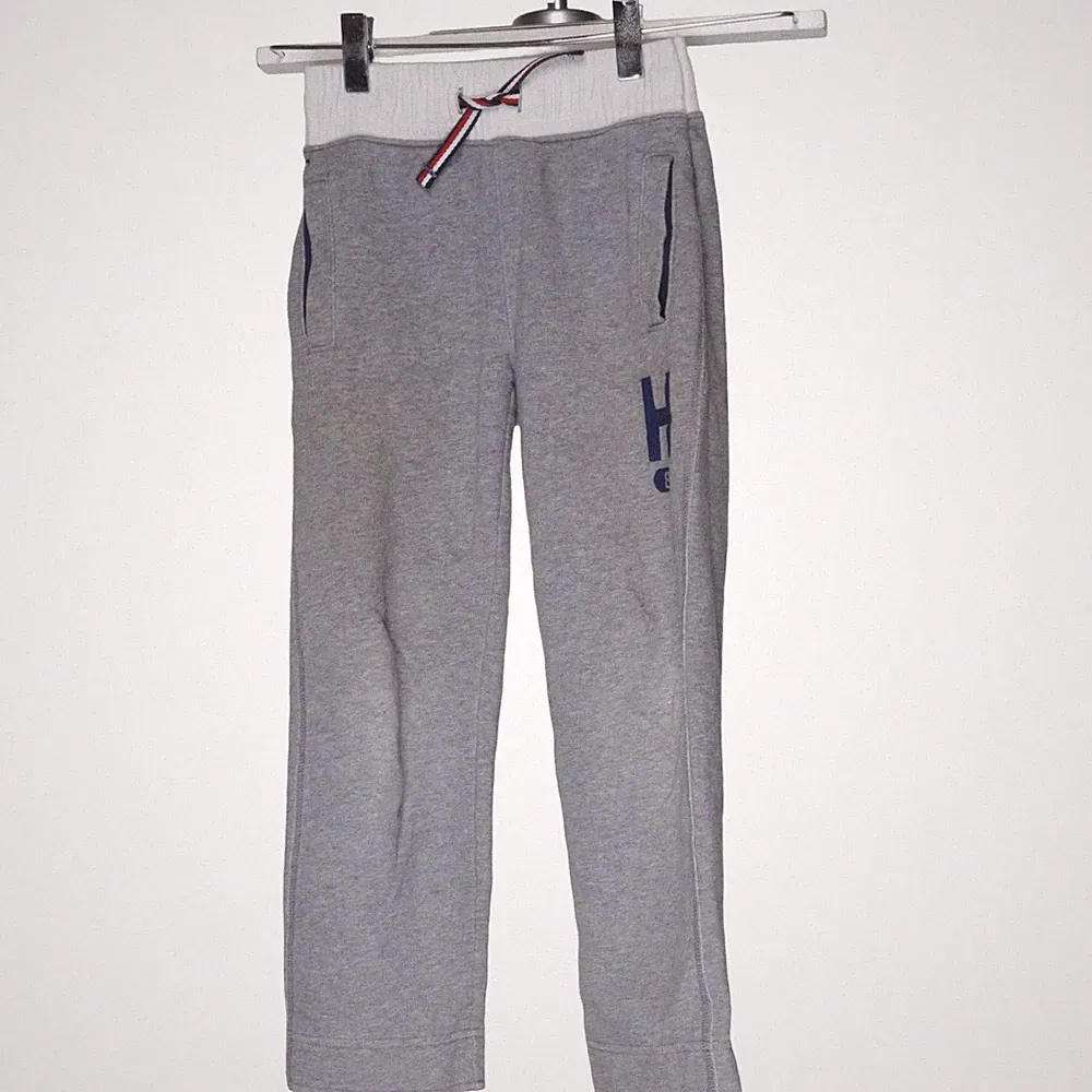 Tommy Hilfiger, Jogginghose, Größe: 122, Grau, Baumwolle/Polyester #Hpi