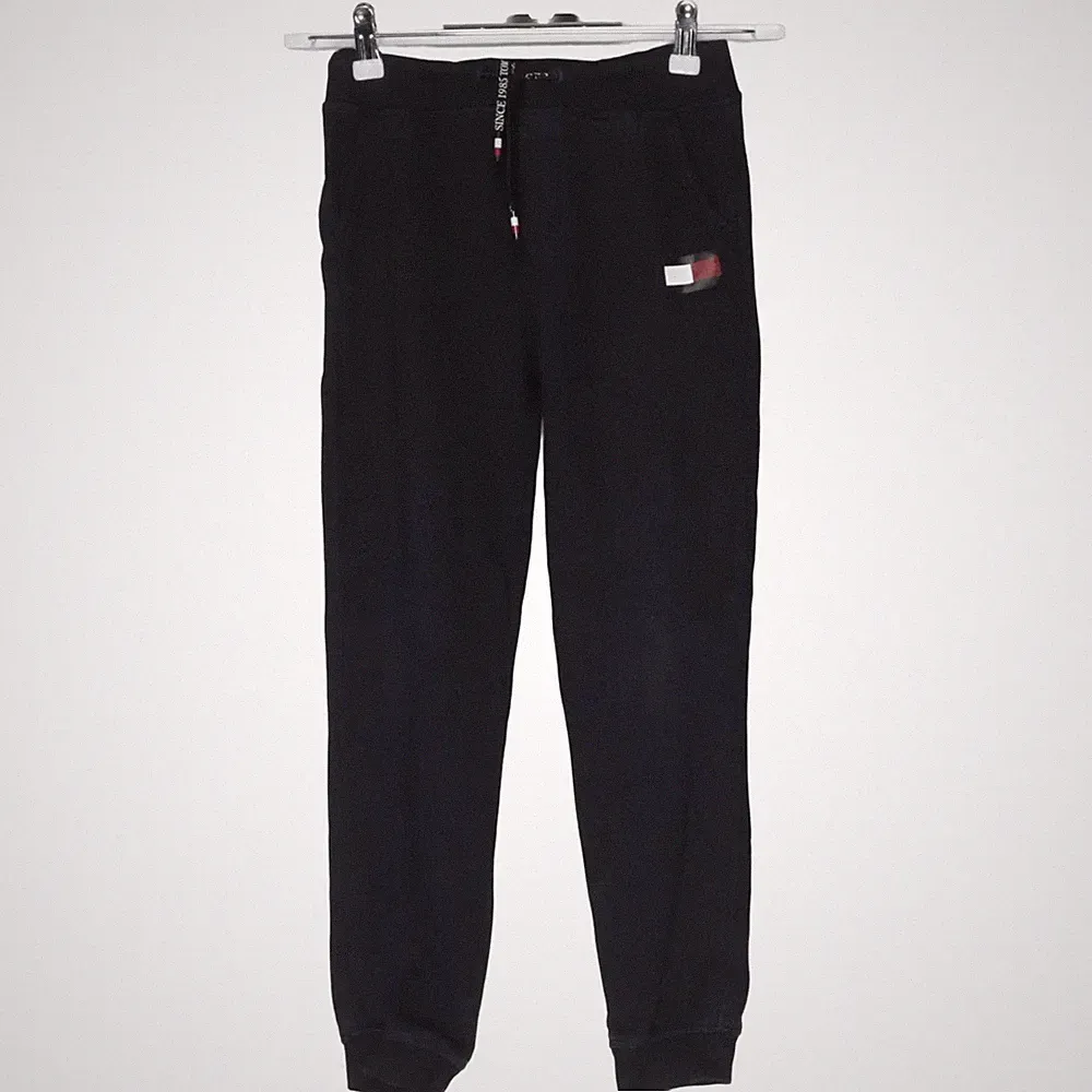 Tommy Hilfiger, Jogginghose, Größe: 140, Blau, Baumwolle, Einfarbig, Sweat #g8s