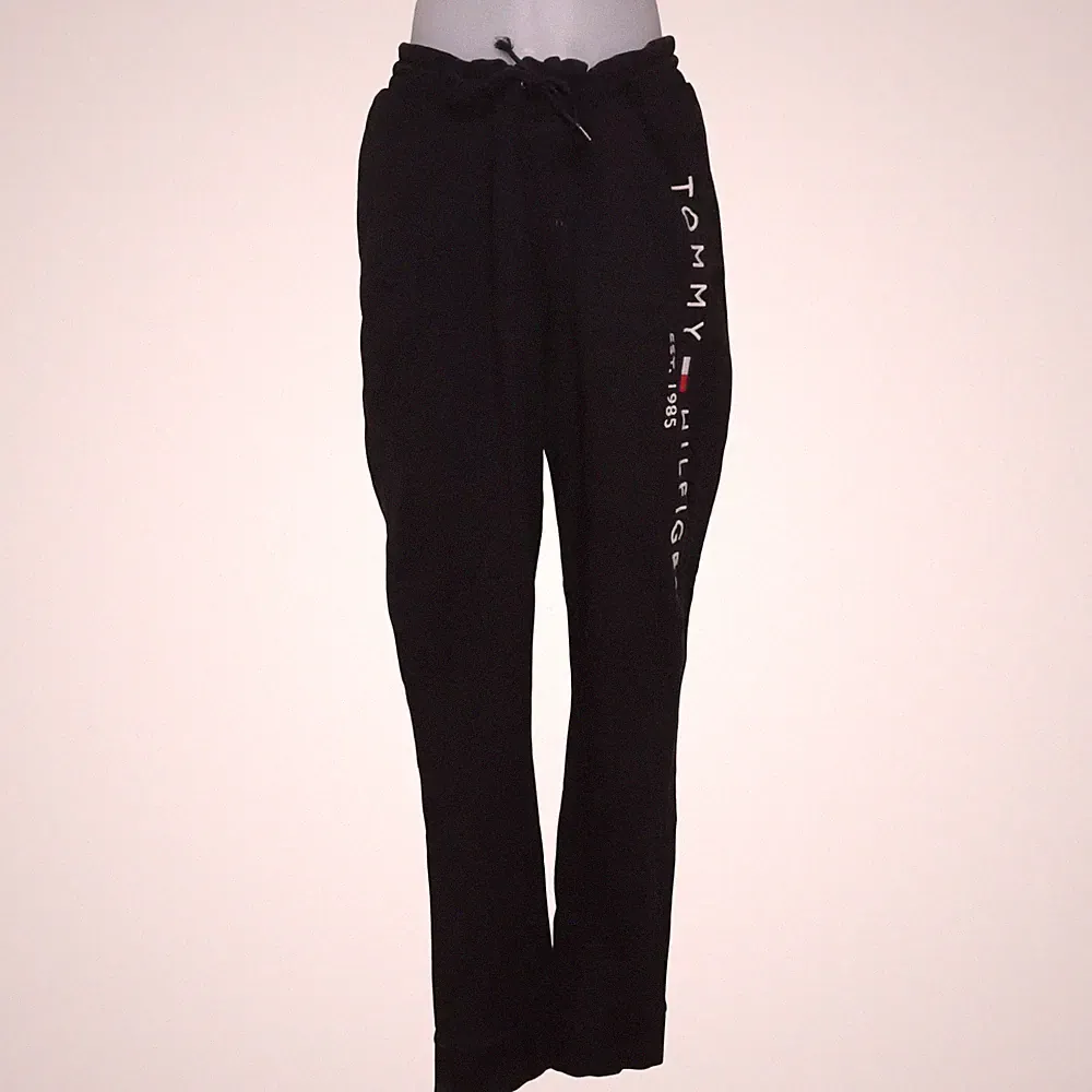 Tommy Hilfiger, Jogginghose, Größe: 3XL, Schwarz, Baumwolle, Einfarbig #Bem