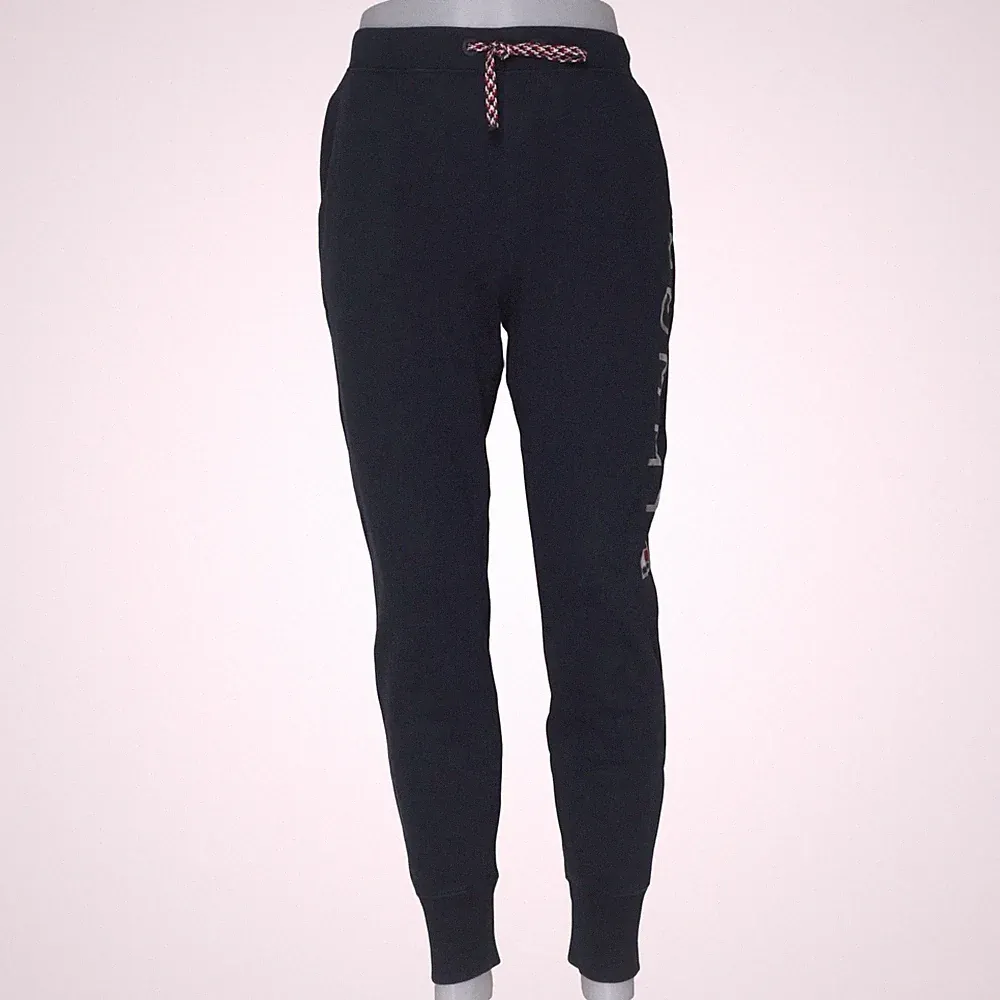 Tommy Hilfiger, Jogginghose, Größe: L, Blau, Baumwolle, Print, Sweat #Om8