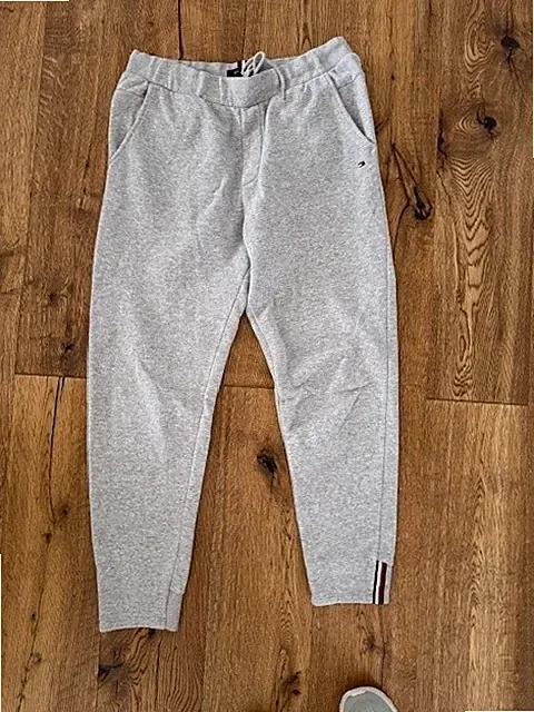 Tommy Hilfiger Jogginghose, Größe L/G, Grau