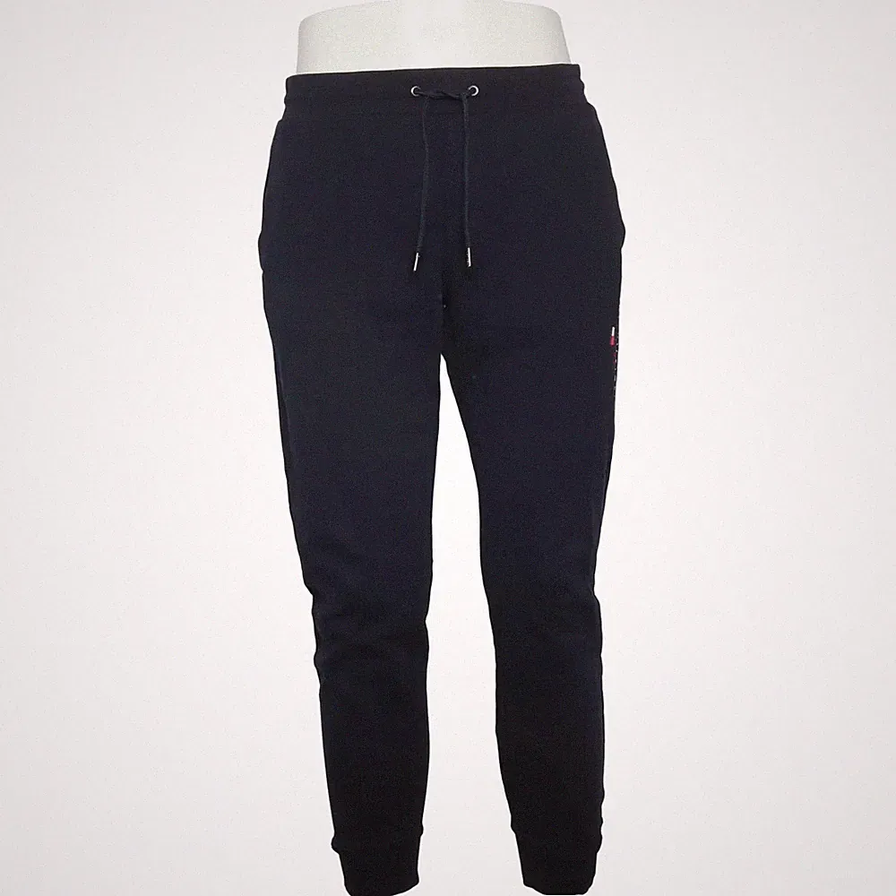Tommy Hilfiger, Jogginghose, Größe: M, Schwarz, Baumwolle/Elasthan #z5W