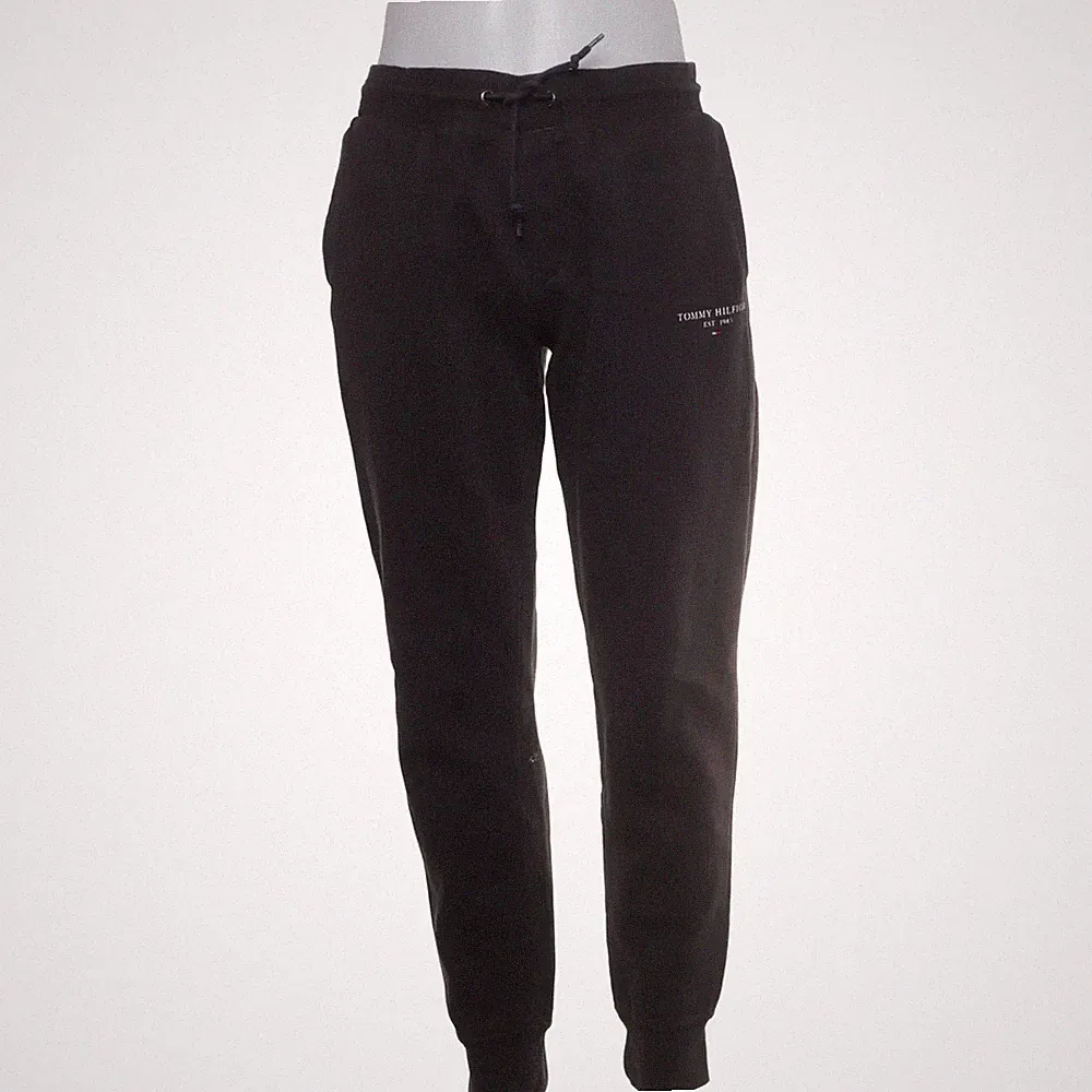 Tommy Hilfiger, Jogginghose, Größe: M, Schwarz, Baumwolle/Polyester, Sweat #9B9