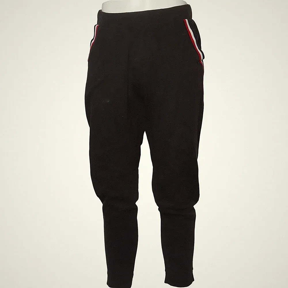 Tommy Hilfiger, Jogginghose, Größe: M, Schwarz/Mehrfarbig #qkO