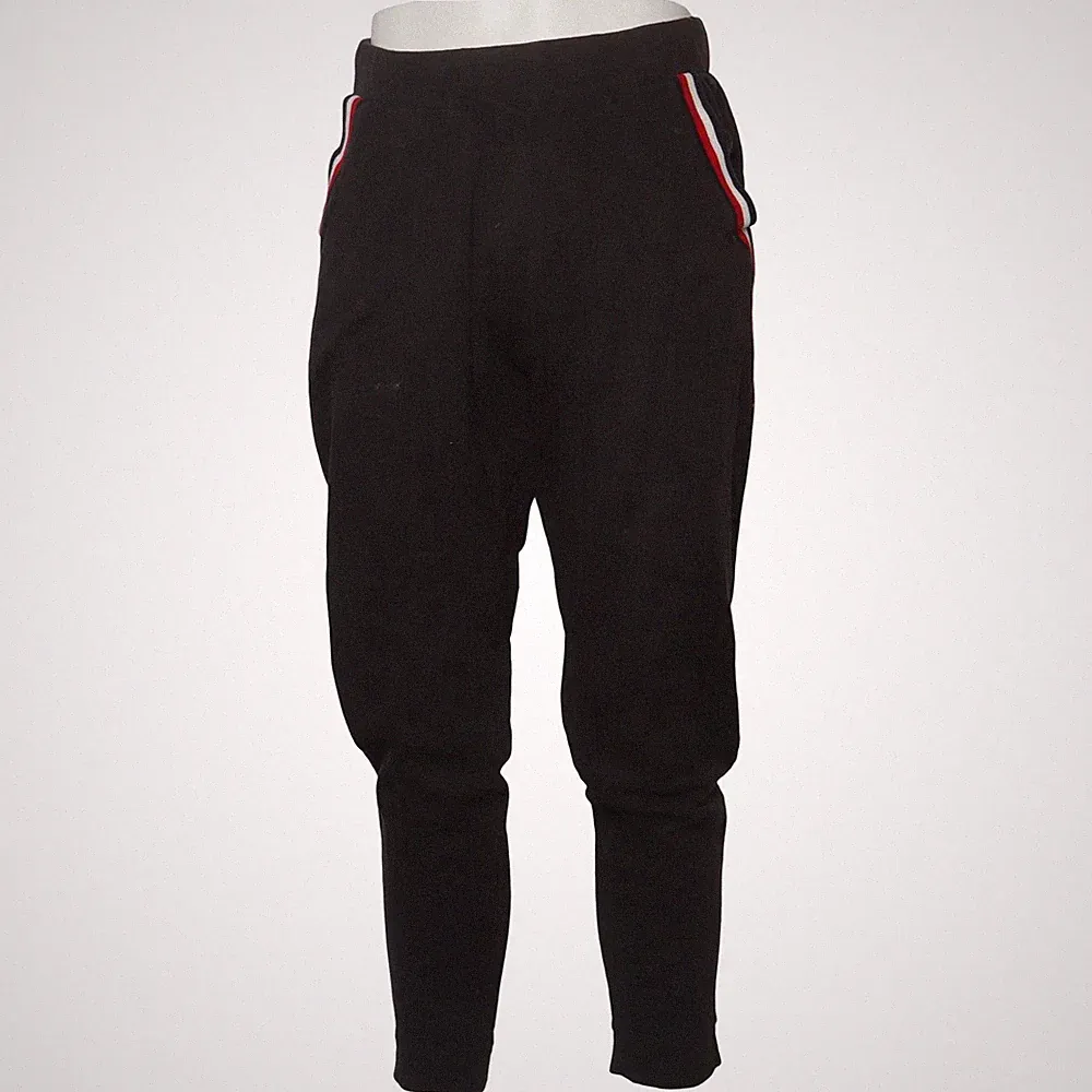 Tommy Hilfiger, Jogginghose, Größe: M, Schwarz/Mehrfarbig #qkO