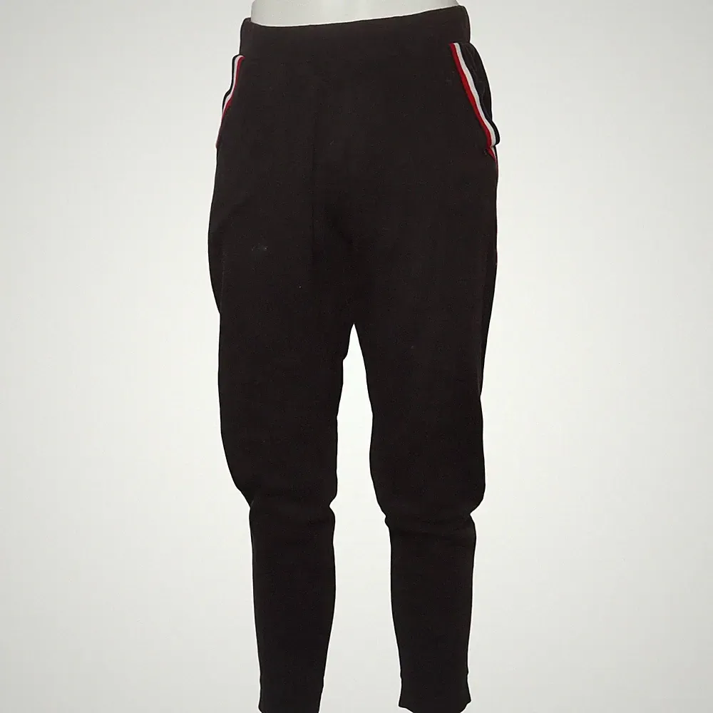 Tommy Hilfiger, Jogginghose, Größe: M, Schwarz/Mehrfarbig #qkO