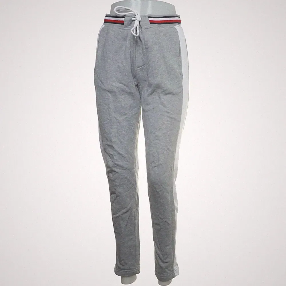 Tommy Hilfiger, Jogginghose, Größe: S, Grau/Weiß #DRx