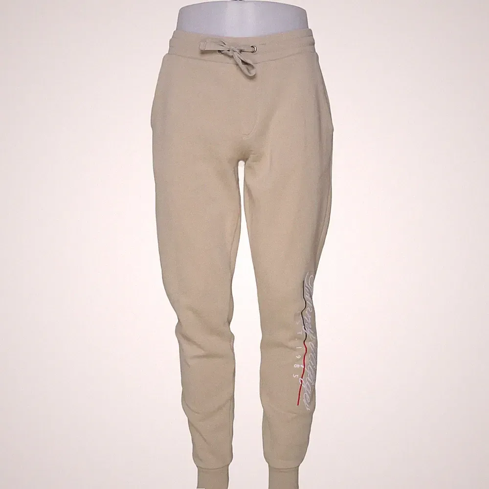 Tommy Hilfiger, Jogginghose, Größe: XS, Beige, Baumwolle/Polyester, Sweat #eRO