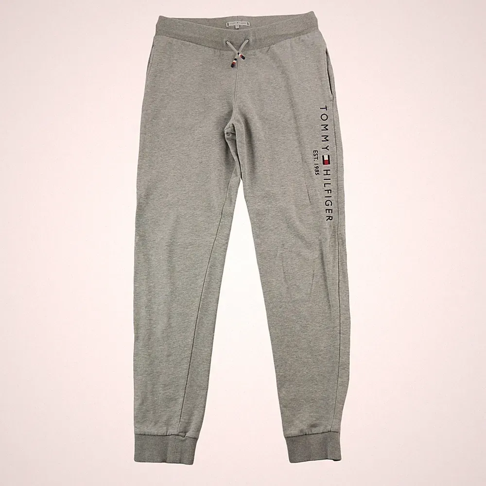 Tommy Hilfiger Jogginghose Herren Größe XS grau #QWE1776