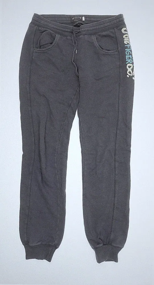 Tommy Hilfiger Jogginghose Herren Schwarz Small Regular Fit Fleece Sweatpants