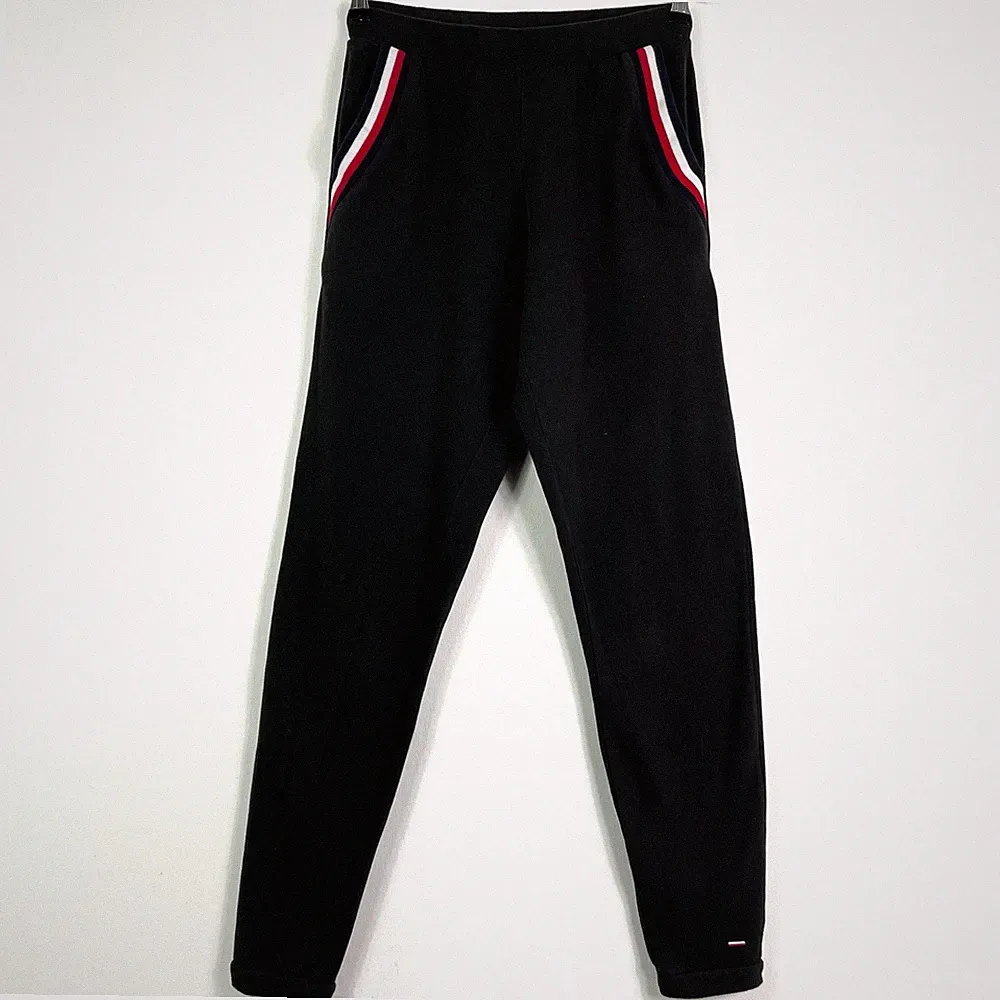 Tommy Hilfiger Jogginghose Track Pant Gr.XS Herren Schwarz Lounge Sporthose
