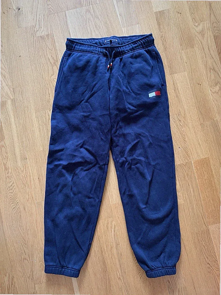 Tommy Hilfiger Jungen Jogginghose, dunkelblau, Größe 164