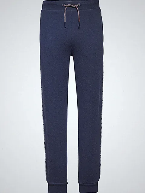 Tommy Hilfiger Mädchen Jogginghose Piping Trackpants Blau