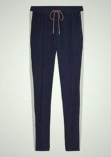 Tommy Jeans Damen Sweathose Tjw Stripe Detail Smart Twilight Navy Blau Jogpants