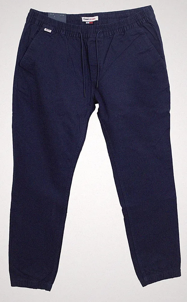 Tommy Jeans Jogginghose Blau Herren Scanton Soft Touch DM17679 navy XL