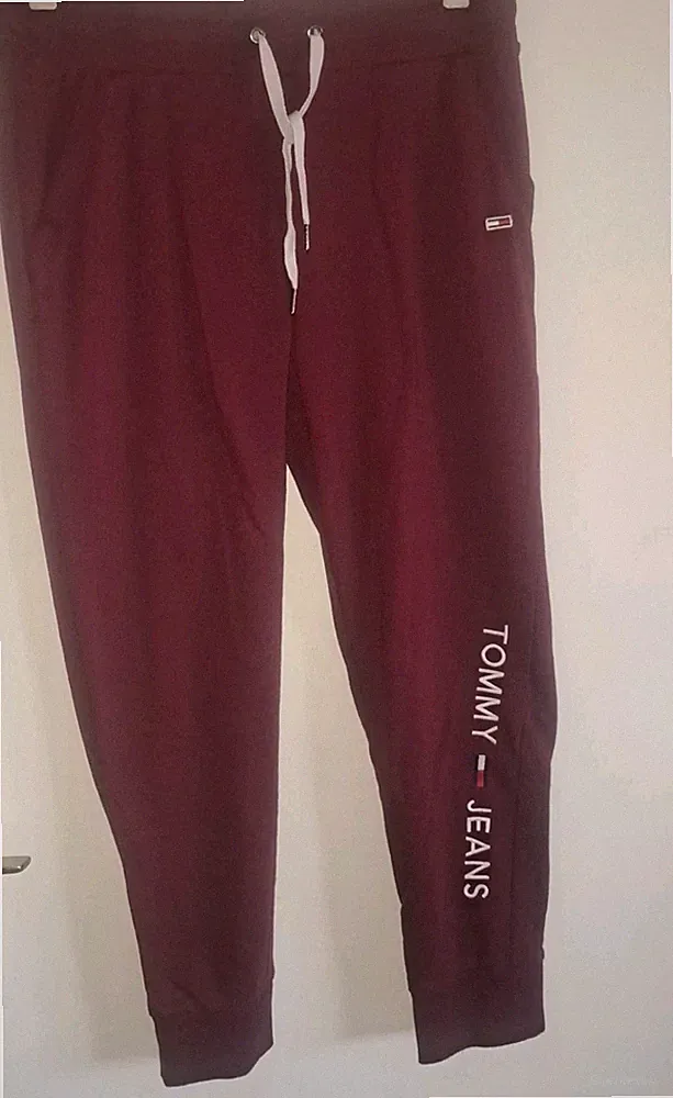Tommy Jeans Jogginghose dunkelrot Gr. 38 - 40
