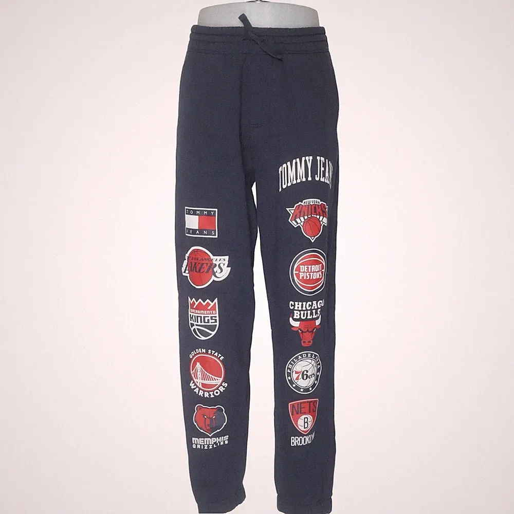 Tommy Jeans X NBA, Jogginghose, Größe: S, Blau/Mehrfarbig #RGz