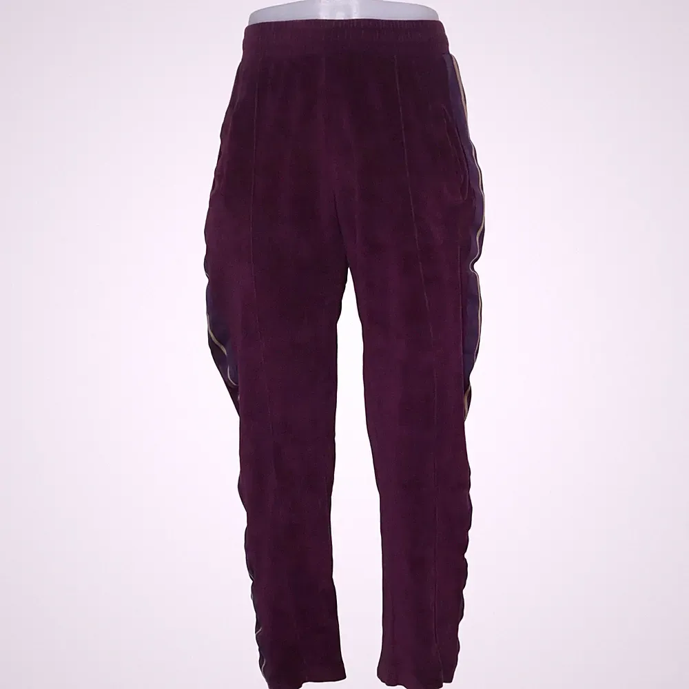 Topman, Jogginghose, Größe: XS, Lila, Baumwolle, Streifen, Samt, Herren #wTQ