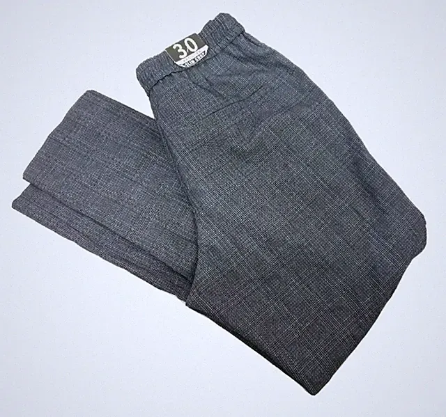 Topman Woven Check Jogger Regular Slim Crop 30R REF CL20
