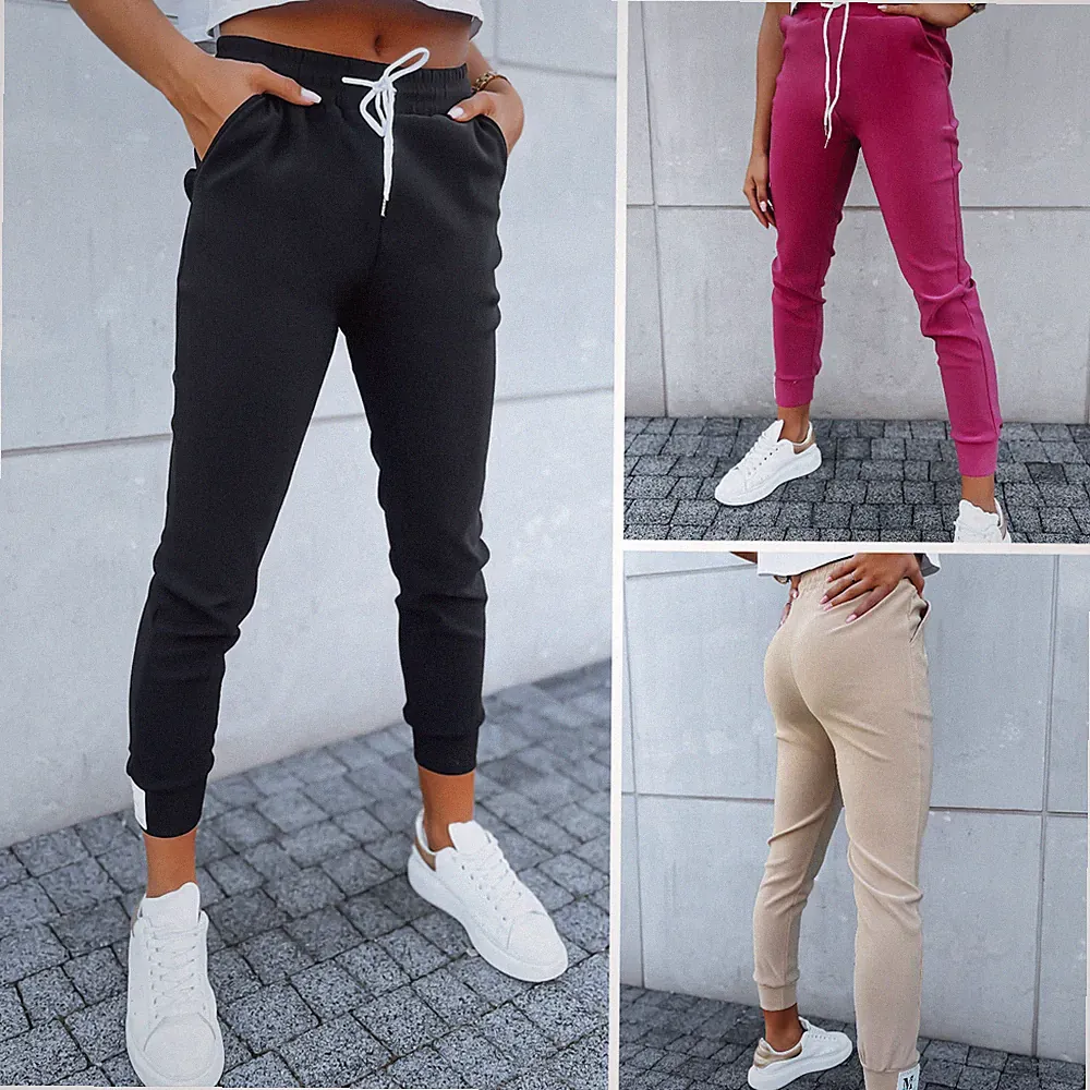Traininghose Damen Jogginghose Jogger Sporthose Freizeit Sweatpants DSTREET