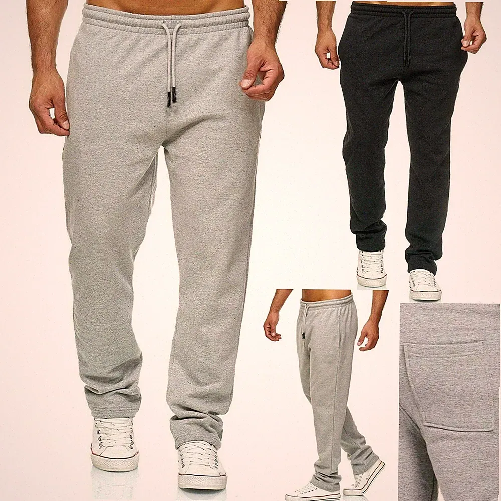 Traininghose Jogginghose Herren Jogger Freizeit Sweatpants Sporthose Garade Bein