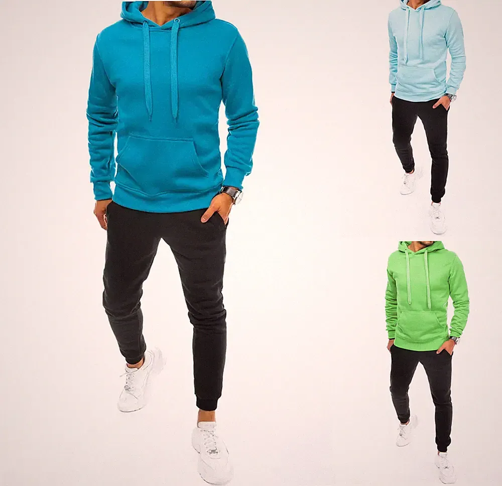 Trainingsanzug Sportanzug Jogginganzug Herren Set Hoodie Trainings Hose DSTREET