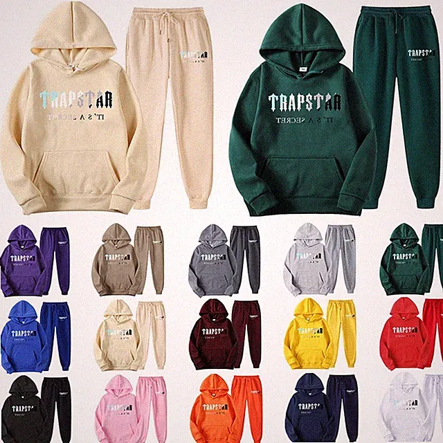 Trainingsanzug Unisex Hoodie Langarm Lang Jogginghose Hausanzug Freizeitanzüge