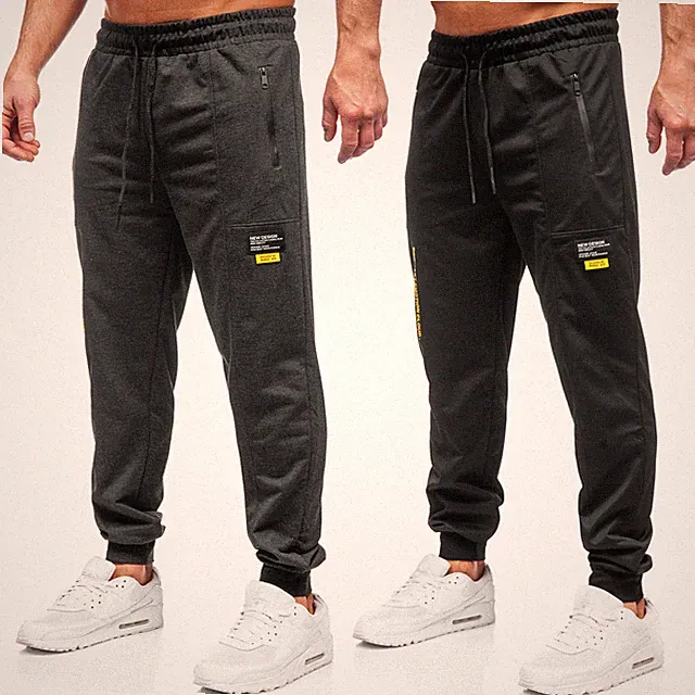 Trainingshose Sporthose Hose Jogger Slim Fit Classic Print Herren BOLF Aufdruck