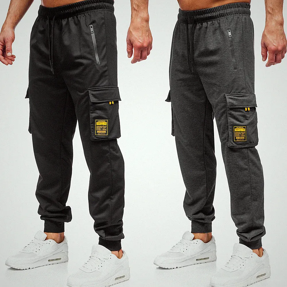 Trainingshose Sporthose Laufhose Hose Jogger Unifarben Motiv Herren BOLF Cargo