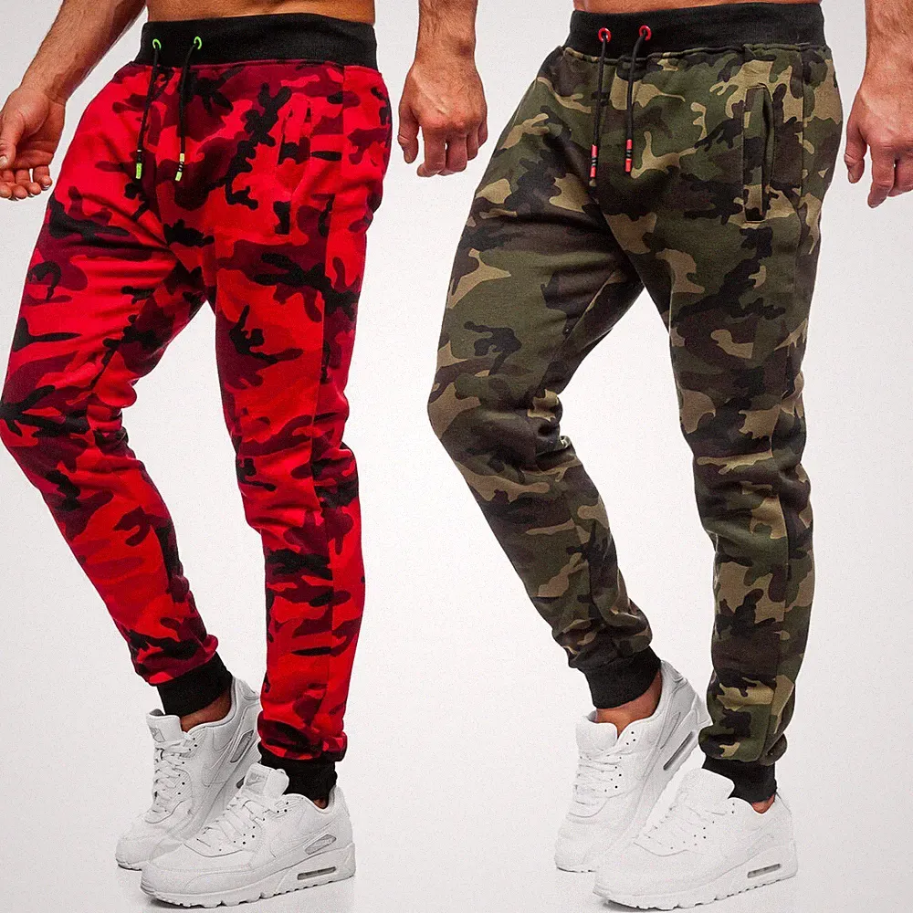 Trainingshose Sporthose Laufhose Jogger Fitness Classic Motiv Herren BOLF Camo