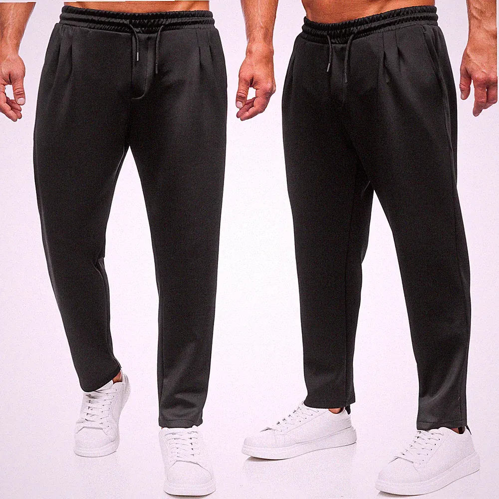 Trainingshose Sporthose Laufhose Jogger Slim Fit Unifarben Herren BOLF Classic