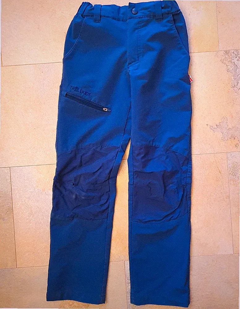 TROLLKIDS Jungen Gr. 140 Blau Sommer Outdoor