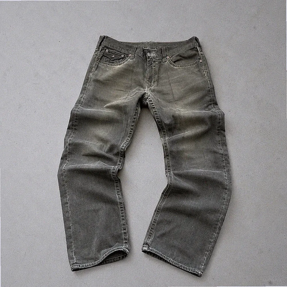 True Religion Jeans Dunkelgrün Rare W38 | DE 54