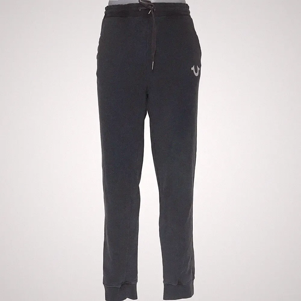 True Religion, Jogginghose, Größe: L, Grau, Baumwolle/Polyester, Einfarbig #hrT