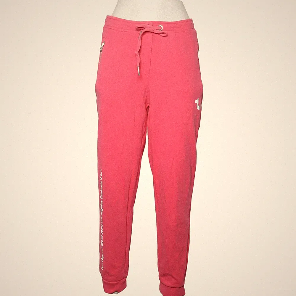 True Religion, Jogginghose, Größe: L, Pink, Baumwolle/Polyester, Einfarbig #VPO