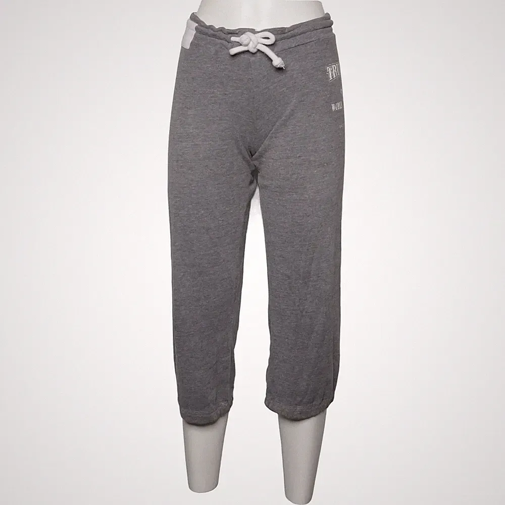 True Religion, Jogginghose, Größe: M, Grau, Print, Damen #XPd