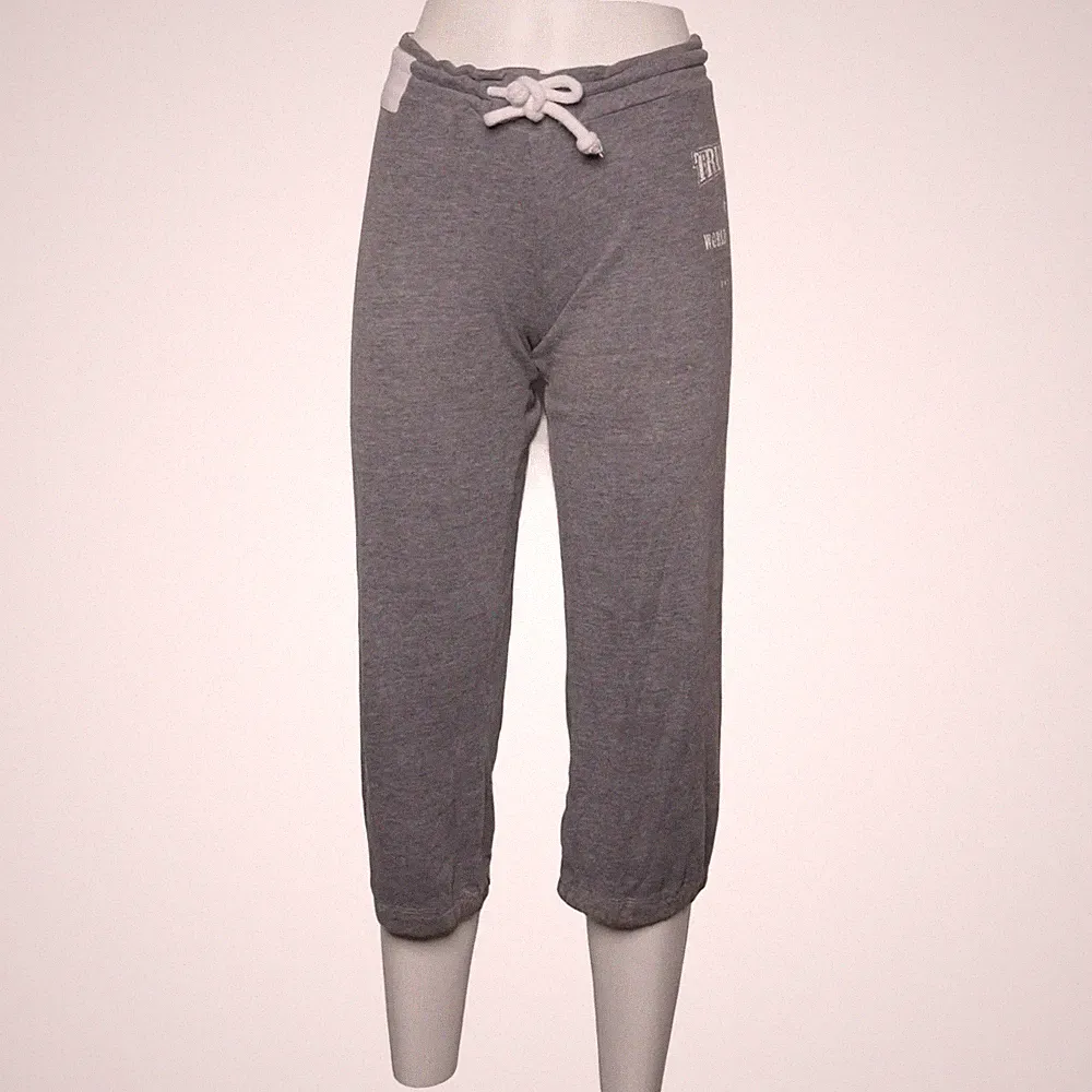 True Religion, Jogginghose, Größe: M, Grau, Print, Damen #XPd
