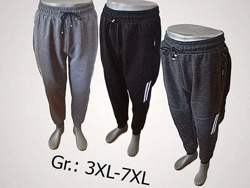 Übergrösen Herren Jogginghose Trainingshose Taschen Lang NEU 3XL-7XL 555