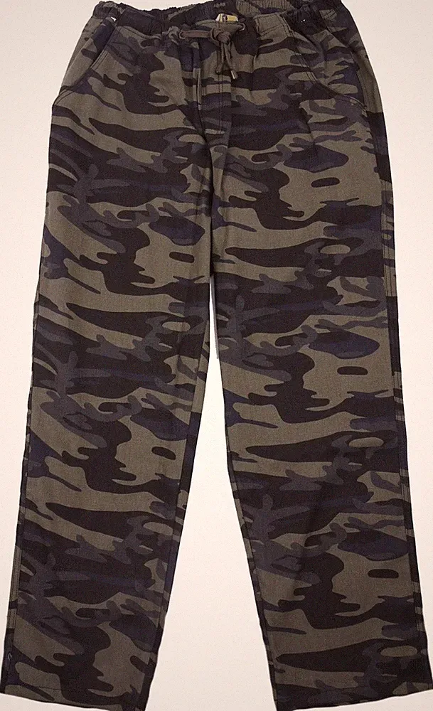 Übergrößen schicke Jogging-Jeans Schlupf-Jeans Gummibund bequem Camouflage 3XL-1