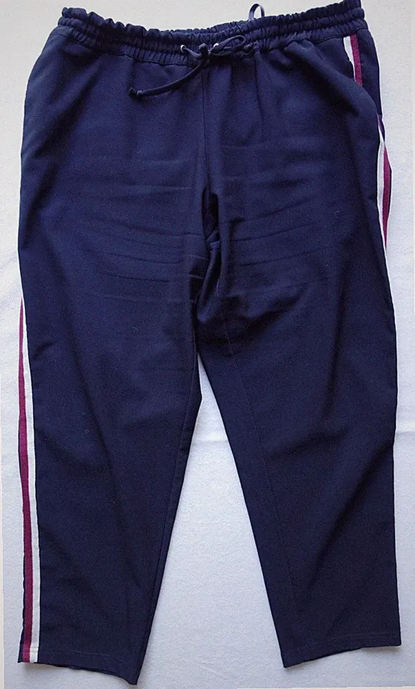 Ulla Popken Damenhose Hose Jogginghose - marine dunkelblau - Größe 46/48