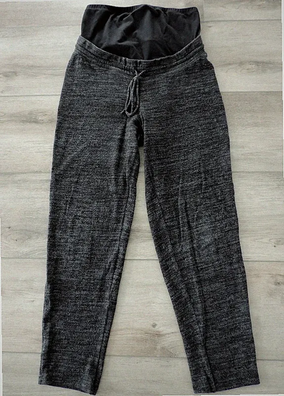 ♥ Umstandsmode Jogginghose Schwangerschaftshose in Grau hohes Bündchen Gr.S ♥