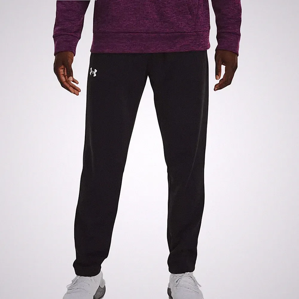 Under Armour Herren Big & Tall Armour Schwarze Fleece-Hosen 5XL XXXXXL 55 $