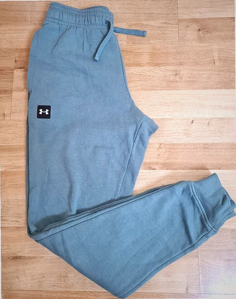 Under Armour Herren ColdGear Trainingshose Hose Jogginghose Small Loose Türkis