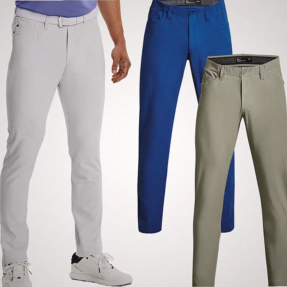 Under Armour Herren Drive 5 Pocket Golfhose Atmungsaktiv Stretch Tapered Leg