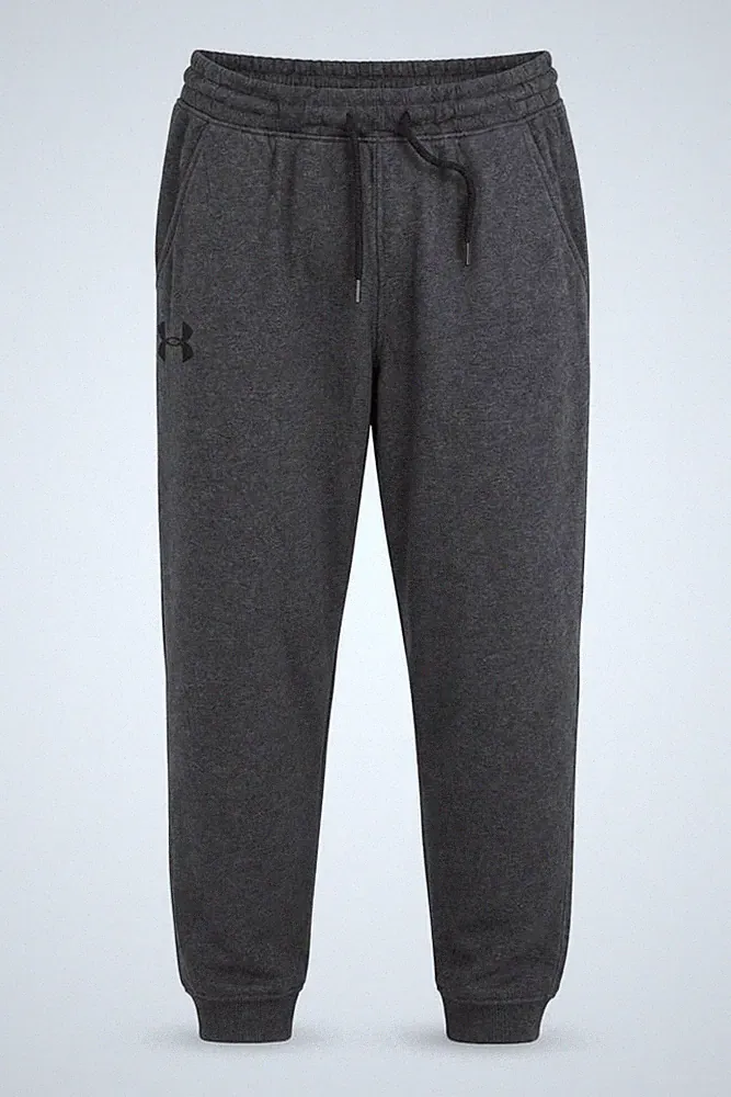 Under armour Herren Jogginghose Größe L Grau Freizeit Gummibund Logo