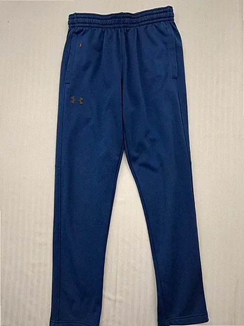 Under Armour Herren M Fleece ColdGear Jogger Jogginghose in Blau mit Kordelzug