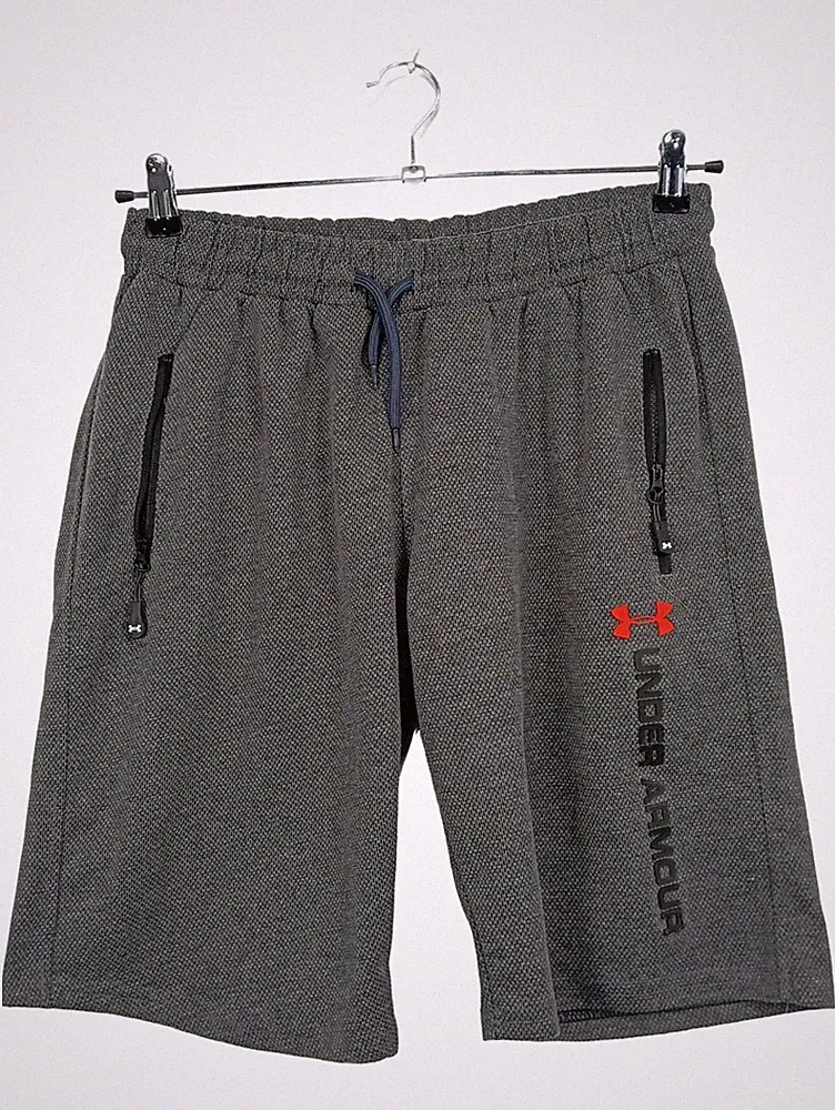 Under Armour Herren Sport Shorts Gr. S Grau Meliert Jogginghose