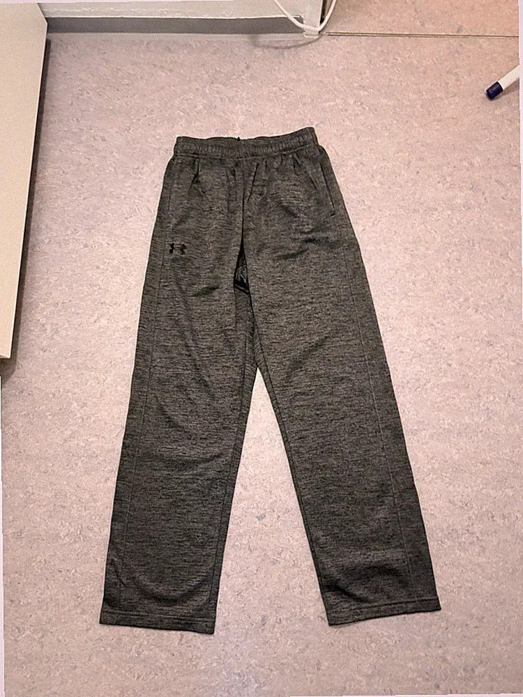 Under Armour Herren Trainingshose Grau ColdGear Jogginghose Loose Fit Größe