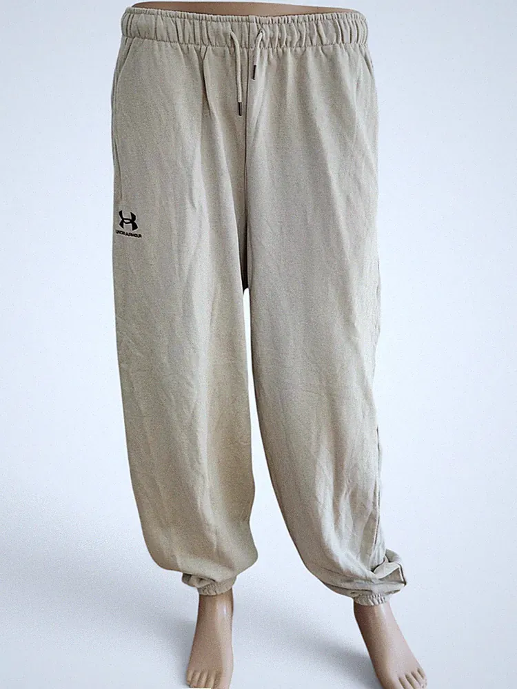 Under Armour Jogger Jogginghose Trainingshose Herren L Beige