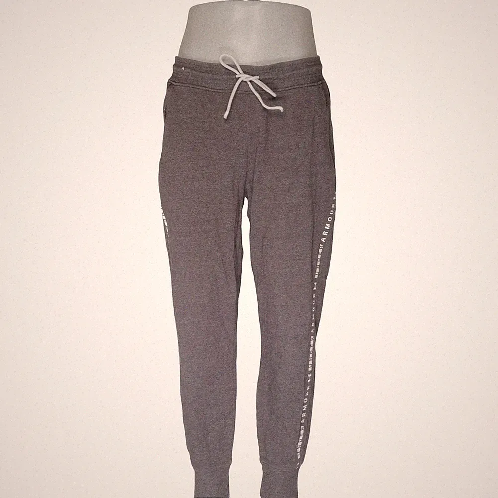 Under Armour, Jogginghose, Größe: L, Grau, Baumwolle/Polyester, Print #wKn